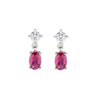 Orecchini Amen Donna Princess in Argento Zircone EOVBR - EOVBR
